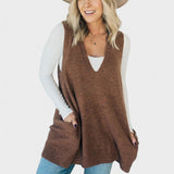 Roberta - Chaleco de punto acogedor