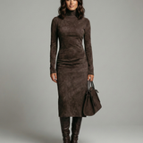 Onelia - Vestido Elegancia Terracota