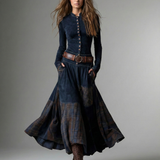 Viviana - Vestido Bohemio de Línea Elegante