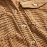 Lia - Vestido Camisero de Pana Premium