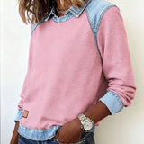 Bruna - Sudadera Denim Fusion