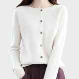 Amalia - Cárdigan de Punto de Cachemira