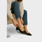 Alondra – Zapatos de tacón alto cocodrilo