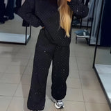 Lorena - Conjunto de chándal con brillo