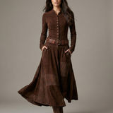 Viviana - Vestido Bohemio de Línea Elegante