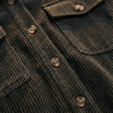 Lia - Vestido Camisero de Pana Premium