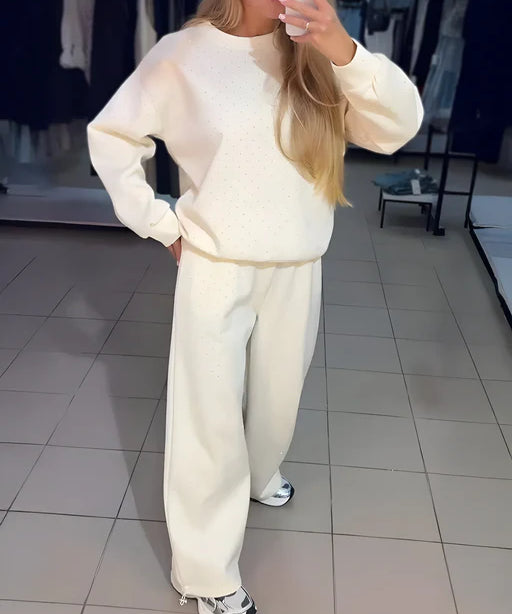 Lorena - Conjunto de chándal con brillo