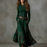 Viviana - Vestido Bohemio de Línea Elegante