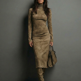 Onelia - Vestido Elegancia Terracota