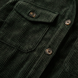 Lia - Vestido Camisero de Pana Premium