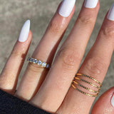 Agustina - Anillo Brillante