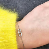 Basilia Rosa - Pulsera Delgada