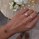 Basilia Rosa - Pulsera Delgada