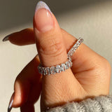 Abril María - Anillo de corte ovalado