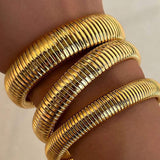 Blanca Lucía - Bracelete canelada