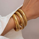 Blanca Lucía - Bracelete canelada