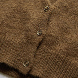 Emma - Chaqueta de Punto Cropped con Cuello