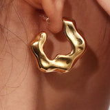 Teresa - Pendientes Ondulados