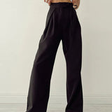 Valeriana - Pantalón Palazzo con Cinturón para Anudar