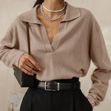 Sara - Jersey Casual con Cuello