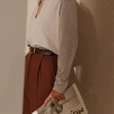 Sara - Jersey Casual con Cuello