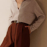 Sara - Jersey Casual con Cuello