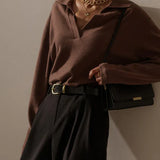 Sara - Jersey Casual con Cuello