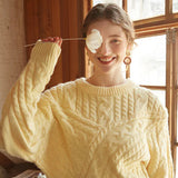 Silvia - Jersey Oversize Color Limoncello