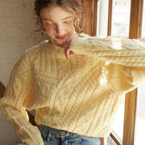 Silvia - Jersey Oversize Color Limoncello