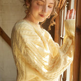 Silvia - Jersey Oversize Color Limoncello