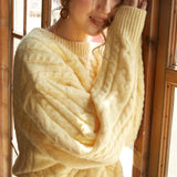 Silvia - Jersey Oversize Color Limoncello