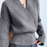 Nuria - Jersey Cruzado Elegante