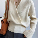 Nuria - Jersey Cruzado Elegante