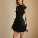 Isabella - Minivestido Elegante con Corte en A