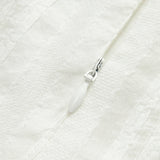 Camila - Vestido de Mezcla de Algodón con Escote Cuadrado