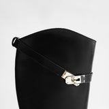 Damiana - Botas altas con hebilla hasta la rodilla