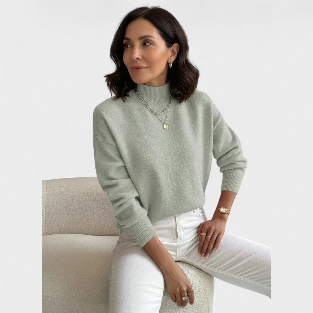 Estrella - Suéter de cuello alto