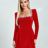 Celeste - Vestido de Cristal