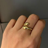 Adelfa - Anillo voluminoso