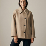 Johana - Abrigo Corto Elegante para Mujer con Diseño Minimalista