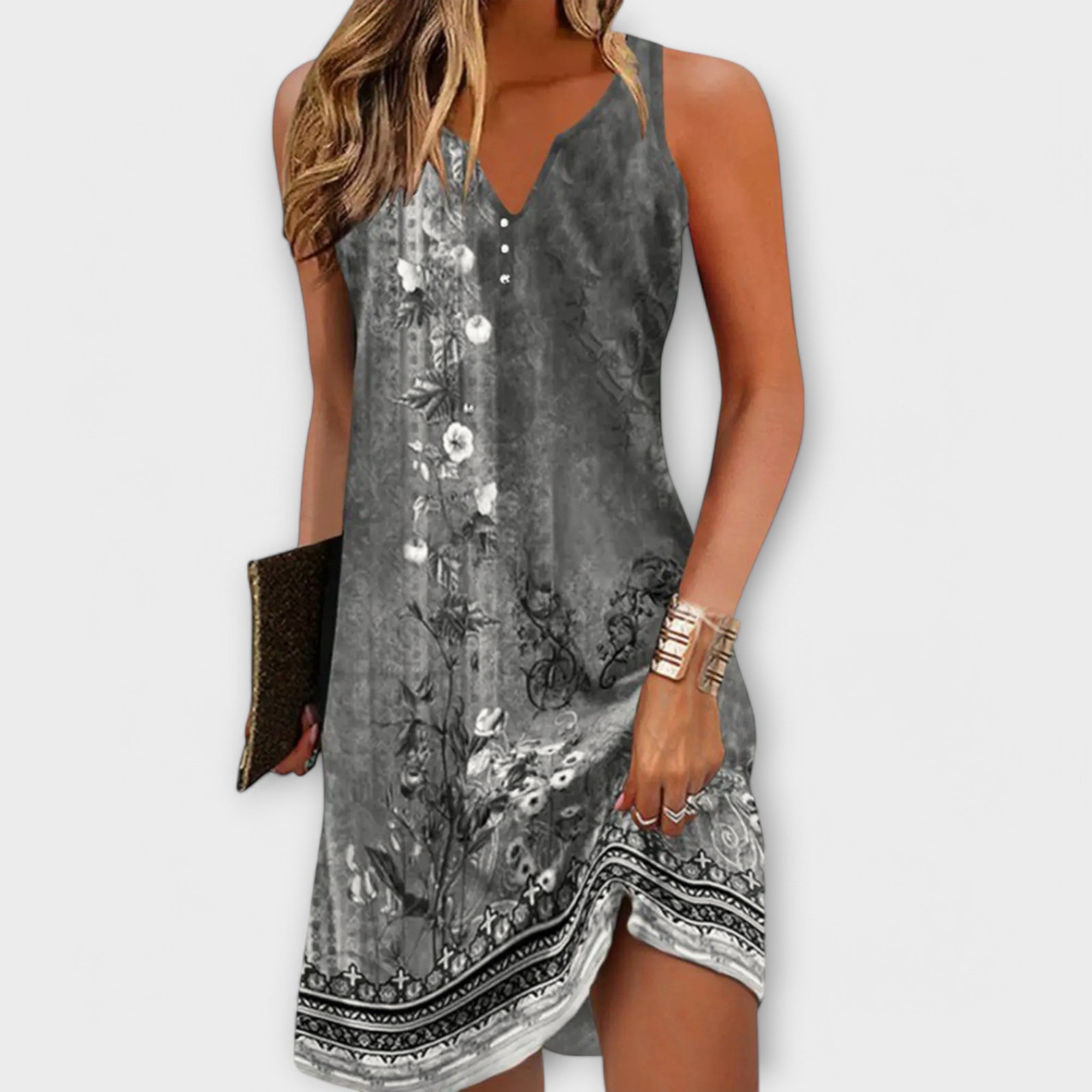 Piedad - Vestido de camisa midi