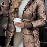 Gala - Chaqueta Acolchada de Brillo Suave