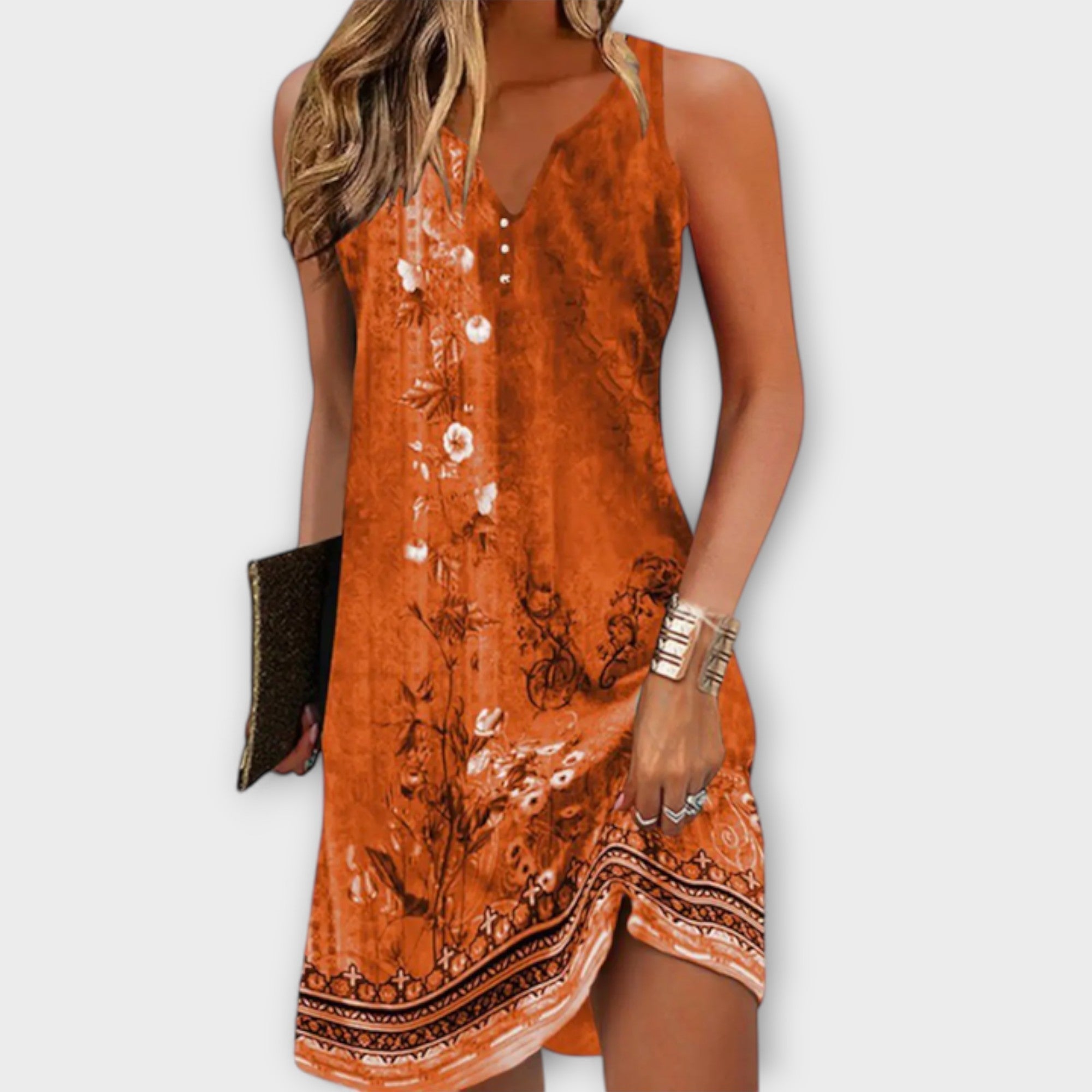 Piedad - Vestido de camisa midi