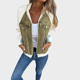 Bárbara - Abrigo de mezclilla elegante