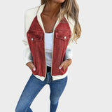 Bárbara - Abrigo de mezclilla elegante