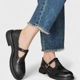 Daniela - Zapatos T-Bar de Piel Premium